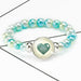 Wholesale heart-shaped gem bracelet JDC-BT-NingX003 Bracelets 柠祥 12032306 Wholesale Jewelry JoyasDeChina Joyas De China