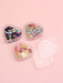 Bulk Jewelry Wholesale heart-shaped grid love pentagram snowflake sequin DIY bracelet material box accessories JDC-DLY-RL015 Wholesale factory from China YIWU China
