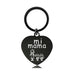 Wholesale Heart Shaped Mom Mother's Day Metal Keychain JDC-KC-GangGu012 Keychains 钢古 Wholesale Jewelry JoyasDeChina Joyas De China