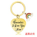 Wholesale Heart Shaped Mother's Day Metal Keychain JDC-KC-GangGu013 Keychains 钢古 CHX002 Wholesale Jewelry JoyasDeChina Joyas De China