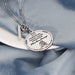 Wholesale heart-shaped mother's Day two-color Necklace JDC-NE-Mail015 Necklaces 麦伦 Wholesale Jewelry JoyasDeChina Joyas De China