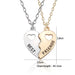 Wholesale heart-shaped stitching plating alloy necklaces JDC-NE-ShaoZ008 Necklaces 韶紫 F Wholesale Jewelry JoyasDeChina Joyas De China