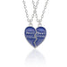 Wholesale heart-shaped stitching plating alloy necklaces JDC-NE-ShaoZ017 Necklaces 韶紫 O Wholesale Jewelry JoyasDeChina Joyas De China