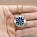 Wholesale heart time gem pendant JDC-CS-Hengx005 charms 横湘 Wholesale Jewelry JoyasDeChina Joyas De China