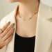 Wholesale high-grade sense of the year of the tiger zircon inlaid Necklace JDC-NE-MiLi007 Necklaces 谜丽 bule Wholesale Jewelry JoyasDeChina Joyas De China