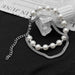 Wholesale Hip Hop Pearl Titanium Steel Cuban Bracelet JDC-BT-JiuB008 Bracelet 玖柏 Wholesale Jewelry JoyasDeChina Joyas De China