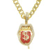 Wholesale Hip Hop Zinc Alloy Rhinestone Cuban Chain Necklace JDC-NE-HShang001 Necklaces 尚恒 Wholesale Jewelry JoyasDeChina Joyas De China