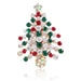 Wholesale holiday Brooch Christmas tree Brooch JDC-BC-KQ007 Brooches JoyasDeChina KC gold - color Wholesale Jewelry JoyasDeChina Joyas De China