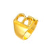 Wholesale hollow alloy open rings JDC-RS-A081 Rings 妙雅 1 adjustable Wholesale Jewelry JoyasDeChina Joyas De China