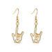 Wholesale Hollow Gesture Copper Earrings JDC-ES-A088 Earrings 妙雅 Wholesale Jewelry JoyasDeChina Joyas De China