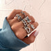 Wholesale Hollow Heart Butterfly Alloy Knuckle Ring Set JDC-RS-F100 Rings 韩之尚 Wholesale Jewelry JoyasDeChina Joyas De China