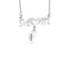 Wholesale hollow out doll stainless steel mother's Day gift Necklaces JDC-NE-Mail003 Necklaces 麦伦 Wholesale Jewelry JoyasDeChina Joyas De China