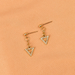 Wholesale hollow triangle alloy earrings JDC-ES-LSY011 earrings JoyasDeChina Wholesale Jewelry JoyasDeChina Joyas De China