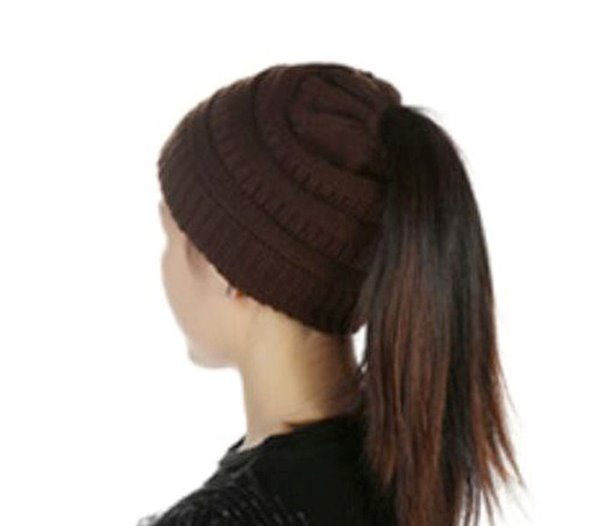 Wholesale horsetail hat fashion knitted hat JDC-FH-GSXK011 Fashionhat 雄魁 Wholesale Jewelry JoyasDeChina Joyas De China