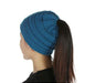 Wholesale horsetail hat knitted fashion hat JDC-FH-GSXK012 Fashionhat 雄魁 Wholesale Jewelry JoyasDeChina Joyas De China