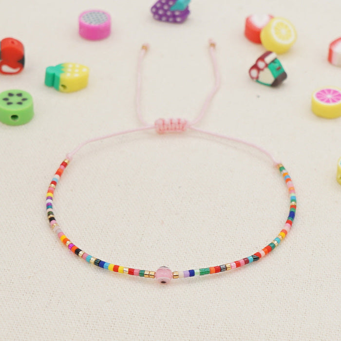 Wholesale i rice beads color bracelet women JDC-BT-GBH053 Bracelet 怪我咯 E Wholesale Jewelry JoyasDeChina Joyas De China