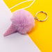 Wholesale Ice Cream HairBall Keychain JDC-KC-QiShi006 Keychains 奇释 Violet8 Wholesale Jewelry JoyasDeChina Joyas De China