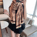 Wholesale imitation cashmere brushed four seasons shawl JDC-SF-SL055 scarf JoyasDeChina Camel 180cm Wholesale Jewelry JoyasDeChina Joyas De China