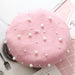 Wholesale imitation cashmere pearl beret JDC-FH-XLONG002 Fashionhat 新隆 pink one size Wholesale Jewelry JoyasDeChina Joyas De China