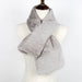 Wholesale imitation fur thickened scarf JDC-SF-GSCM011 scarf JoyasDeChina Thickened - Grey - Wholesale Jewelry JoyasDeChina Joyas De China
