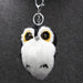 Wholesale Imitation Hair Owl Hairball Keychain JDC-KC-Zuge027 Keychains 祖格 black 15*8cm Wholesale Jewelry JoyasDeChina Joyas De China