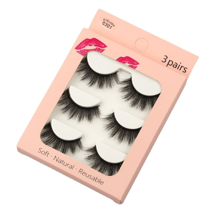 Wholesale imitation mink false eyelashes JDC-EY-LanJL001 Eyelashes 蓝睛琳 Wholesale Jewelry JoyasDeChina Joyas De China