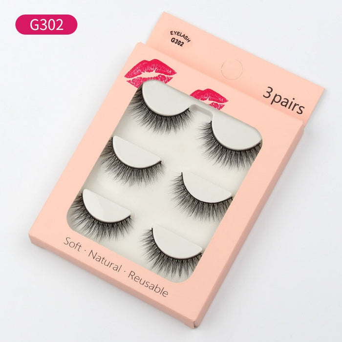Wholesale imitation mink false eyelashes JDC-EY-LanJL001 Eyelashes 蓝睛琳 Wholesale Jewelry JoyasDeChina Joyas De China
