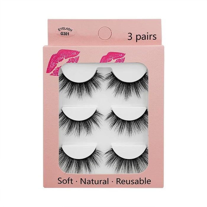 Wholesale imitation mink false eyelashes JDC-EY-LanJL001 Eyelashes 蓝睛琳 Wholesale Jewelry JoyasDeChina Joyas De China