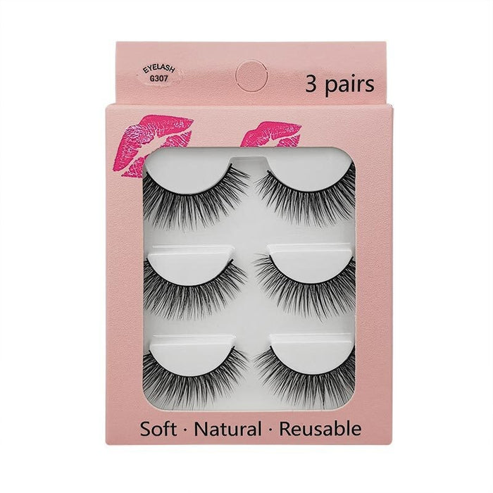 Wholesale imitation mink false eyelashes JDC-EY-LanJL001 Eyelashes 蓝睛琳 G307 Wholesale Jewelry JoyasDeChina Joyas De China