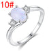Wholesale Imitation Opal Electroplated Copper Ring JDC-RS-MiMeng020 Rings 米萌 10# Wholesale Jewelry JoyasDeChina Joyas De China