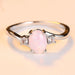 Wholesale Imitation Opal Electroplated Copper Ring JDC-RS-MiMeng020 Rings 米萌 Wholesale Jewelry JoyasDeChina Joyas De China