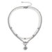 Wholesale Imitation Pearl Alloy Glass CCB Necklaces JDC-NE-DN077 Necklaces 道妮 white K Wholesale Jewelry JoyasDeChina Joyas De China