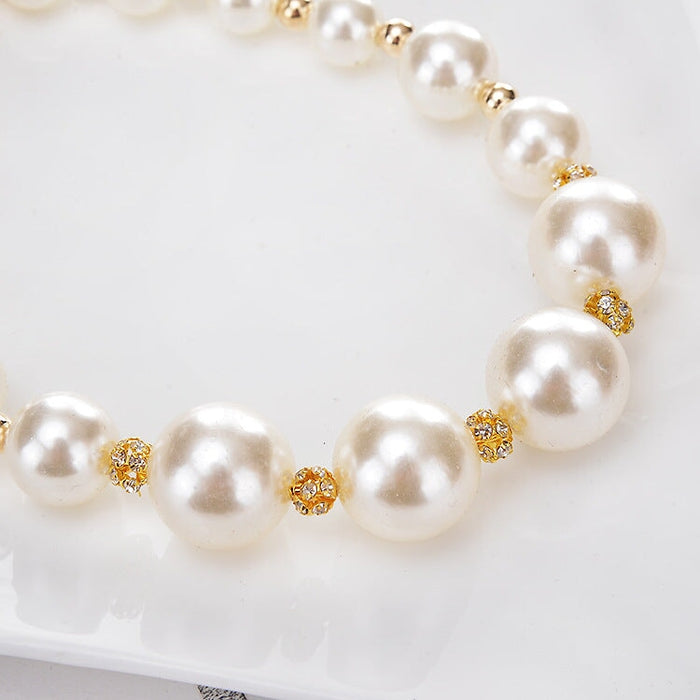 Wholesale Imitation Pearl Alloy Necklace JDC-NE-Chuangj009 Necklaces 创爵 Wholesale Jewelry JoyasDeChina Joyas De China