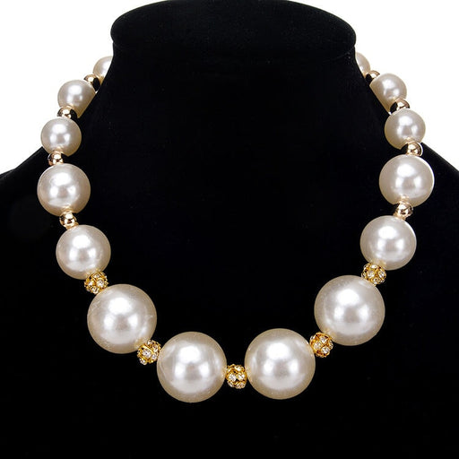 Wholesale Imitation Pearl Alloy Necklace JDC-NE-Chuangj009 Necklaces 创爵 set Wholesale Jewelry JoyasDeChina Joyas De China