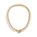 Wholesale Imitation Pearl Beaded Iron Chain Necklaces JDC-NE-DN083 Necklaces 道妮 gold 4642 Wholesale Jewelry JoyasDeChina Joyas De China