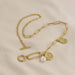 Wholesale Imitation Pearl Iron Chain Alloy Necklaces JDC-NE-DN074 Necklaces 道妮 Wholesale Jewelry JoyasDeChina Joyas De China