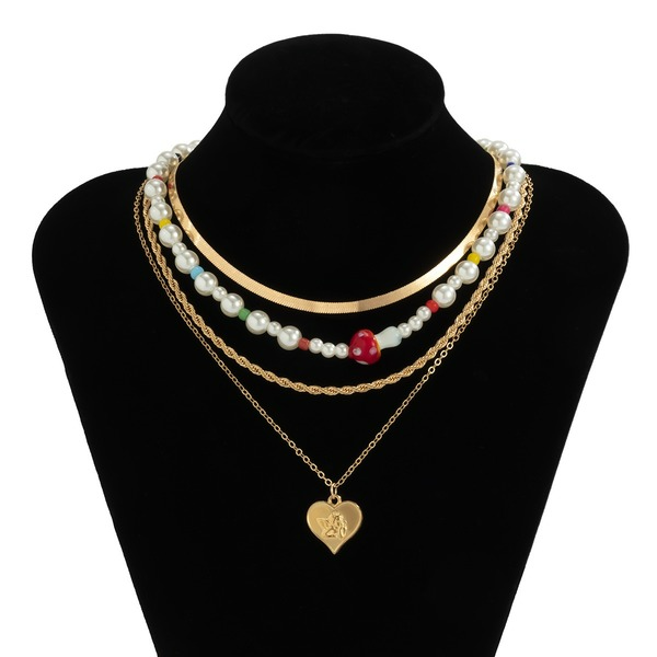 Wholesale imitation pearl necklace JDC-NE-KJ070 NECKLACE JoyasDeChina Wholesale Jewelry JoyasDeChina Joyas De China