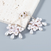Wholesale imitation pearl resin flower alloy earrings JDC-ES-JL119 Earrings JoyasDeChina Wholesale Jewelry JoyasDeChina Joyas De China