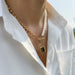 Wholesale Imitation Pearl Round Bead Alloy Necklaces JDC-NE-DN055 Necklaces 道妮 Wholesale Jewelry JoyasDeChina Joyas De China