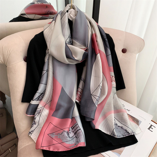 Wholesale imitation silk scarf beach towel JDC-SF-SL058 scarf JoyasDeChina Wholesale Jewelry JoyasDeChina Joyas De China