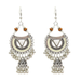 Bulk Jewelry Wholesale Indian style drop oil metal ball drop tassel earrings JDC-ES-T2 Wholesale factory from China YIWU China
