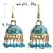 Bulk Jewelry Wholesale Indian wind alloy bell drop oil Earrings JDC-ES-T23 Wholesale factory from China YIWU China
