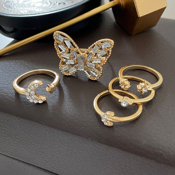Wholesale Inlaid rhinestone alloy ring JDC-RS-F603 Rings 韩之尚 Wholesale Jewelry JoyasDeChina Joyas De China