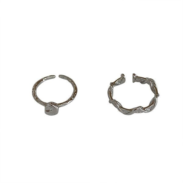 Wholesale Irregular Alloy Rings Set JDC-RS-A083 Rings 妙雅 Wholesale Jewelry JoyasDeChina Joyas De China