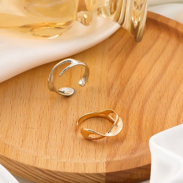 Wholesale irregular copper rings JDC-RS-A074 Rings 妙雅 Wholesale Jewelry JoyasDeChina Joyas De China
