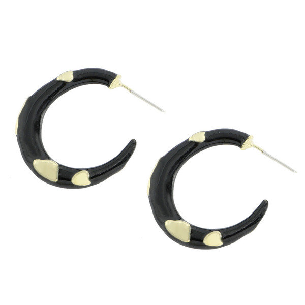 Wholesale irregular metal oil dripping Big Circle Earrings JDC-ES-JQ068 Earrings JoyasDeChina Wholesale Jewelry JoyasDeChina Joyas De China