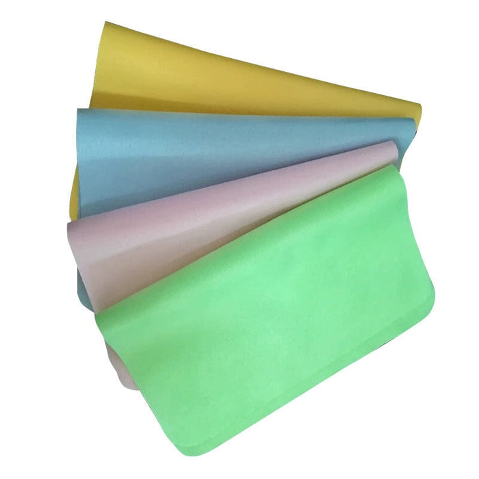 Wholesale Island Silk Suede Solid Color Glasses Cloth 100 Pieces JDC-GA-LinQ002 Sunglasses 玲青 Wholesale Jewelry JoyasDeChina Joyas De China