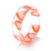 Wholesale joint fruit resin ring JDC-RS-F073 Rings 韩之尚 Sliced strawberries / Wholesale Jewelry JoyasDeChina Joyas De China
