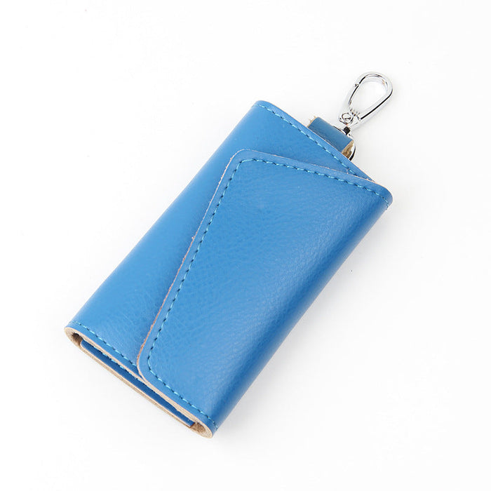Wholesale key case card case leather Wallet JDC-WT-ZNS08 Wallet JoyasDeChina blue Wholesale Jewelry JoyasDeChina Joyas De China