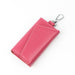 Wholesale key case card case leather Wallet JDC-WT-ZNS08 Wallet JoyasDeChina Rose red Wholesale Jewelry JoyasDeChina Joyas De China